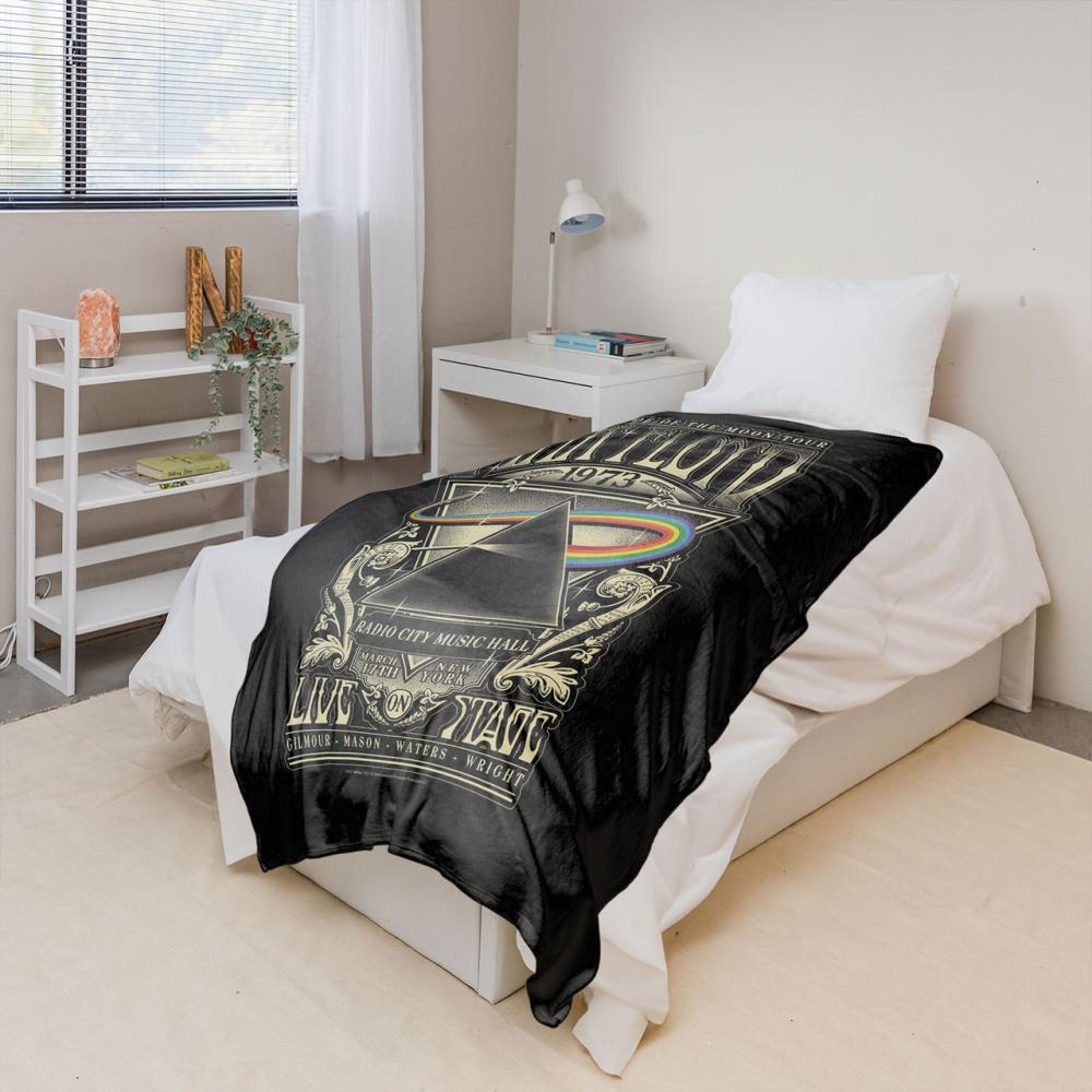 Rocksax Pink Floyd - 1973 Live Couverture - Noir/Multicolore